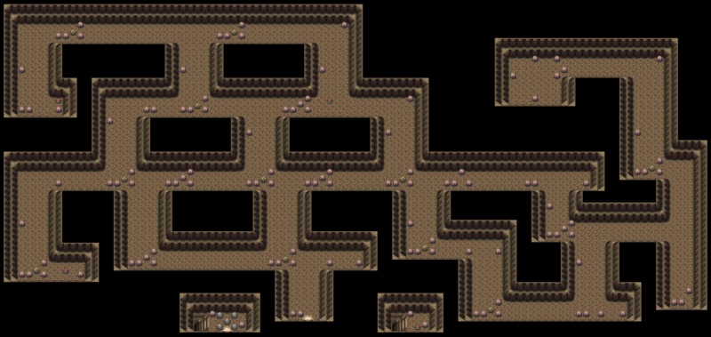 Pokemon Diamond and Pearl Wayward Cave Pokemon Spawn List